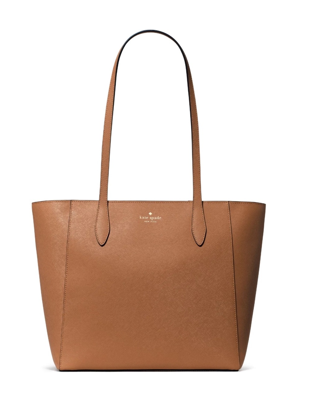 New Kate Spade New York Dana Saffiano Tote Tuscan Brown